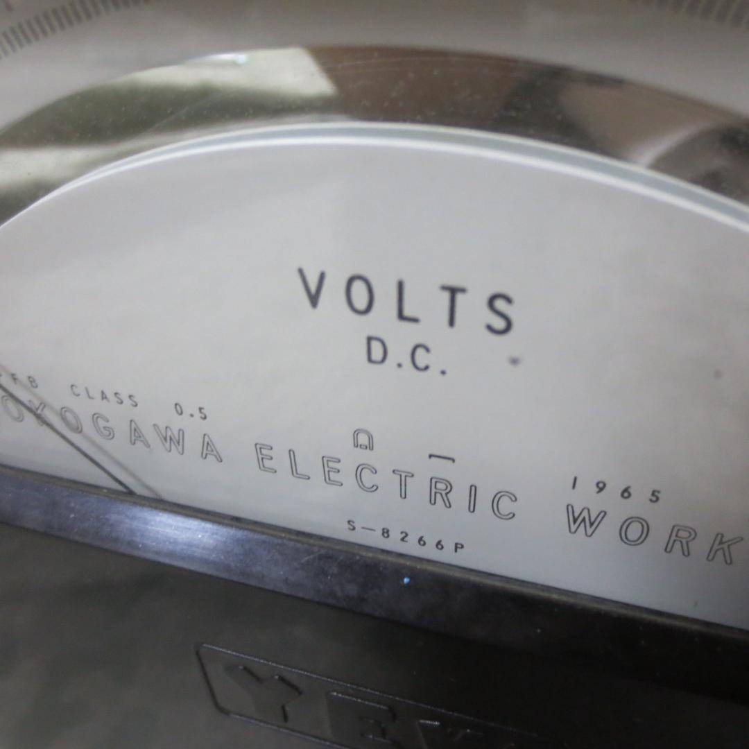 横河電機 電圧計◆YEW　YOKOGAWA ELECTRIC　S-8266P◆9