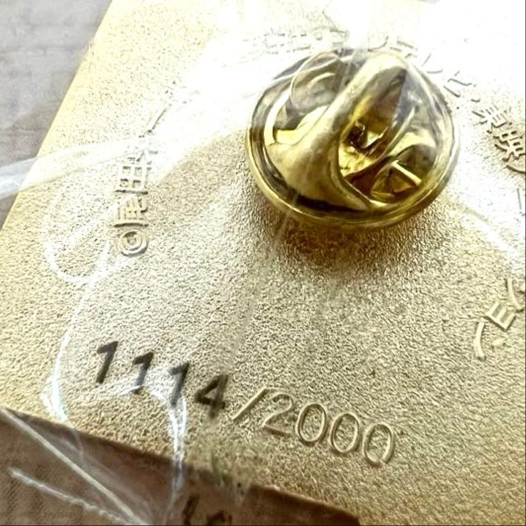 ワンピース ルフィ ピンバッジ 2024年 フジテレビ 限定 1114/2000