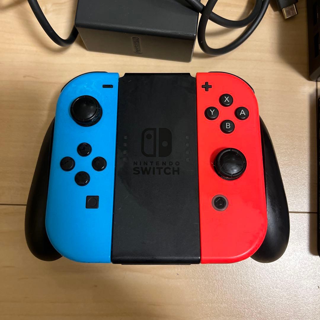 Nintendo Switch 本体 ネオンブルー/ネオンレッド　　箱無し