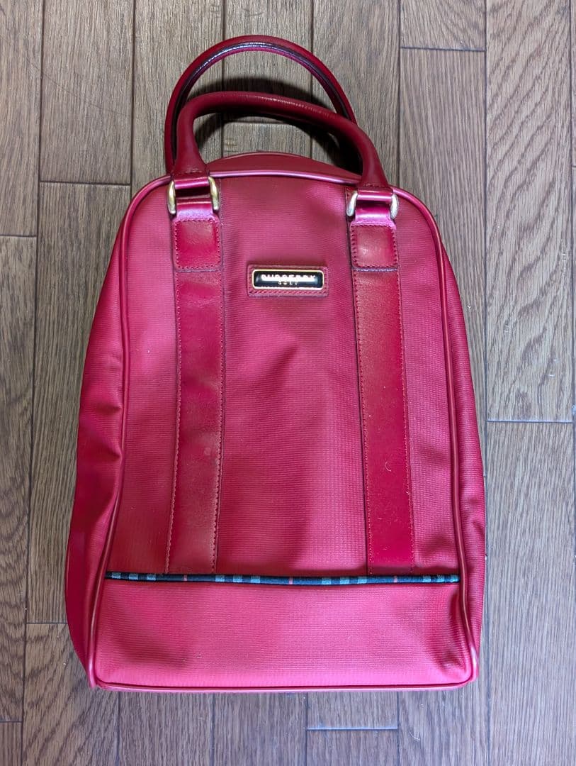 BURBERRY　GOLF　キャディーバッグ、バッグ、シューズバッグ3点セット