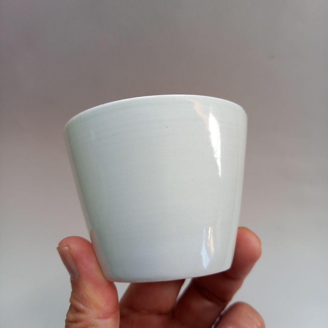 古伊万里　白磁　そば猪口　ソバ猪口　江戸骨董