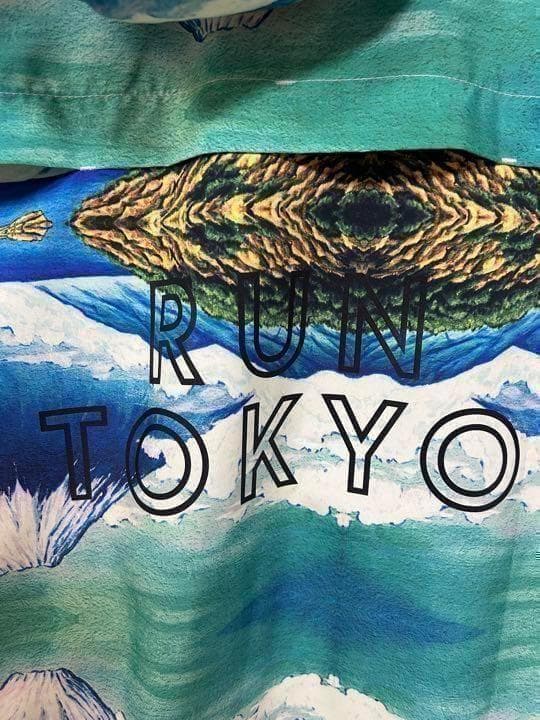 防寒！NIKE RUN 富士山 東京 マラソン 記念 ランニング M F 38