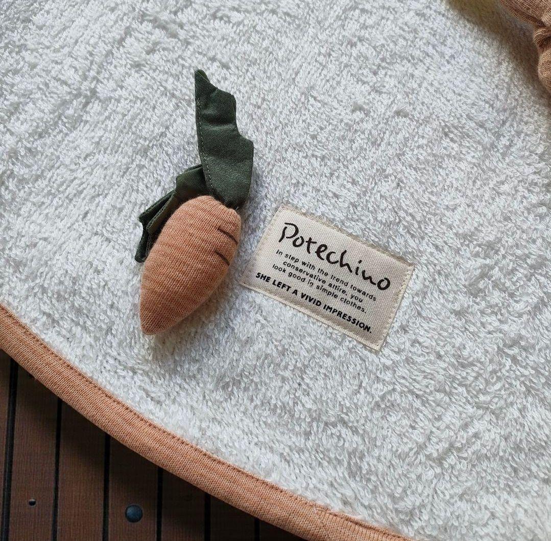 【新品未使用】ポテチーノ さえら ハンドタオル 大きいsize
