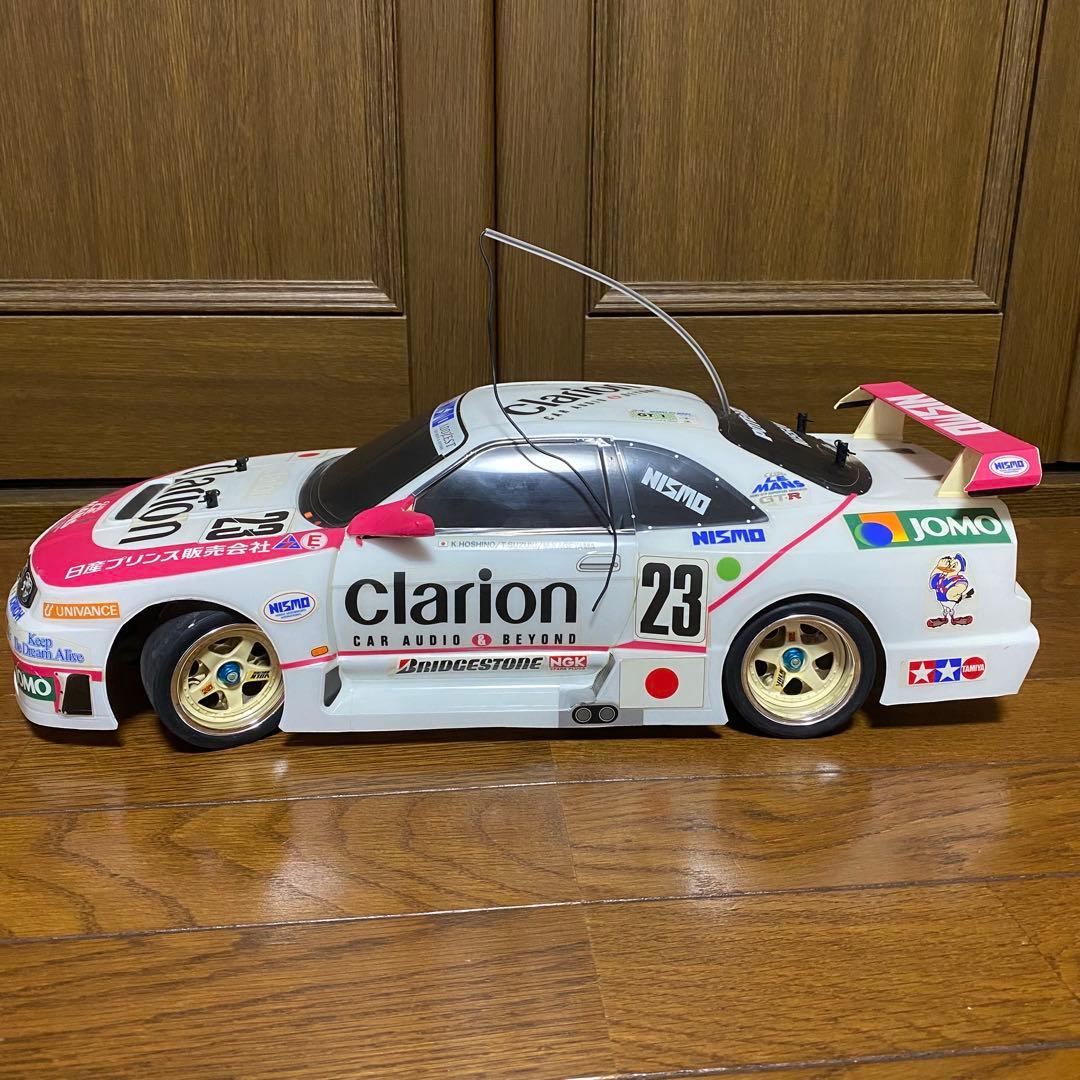 タミヤ TA02W ニスモクラリオン GT-R R33