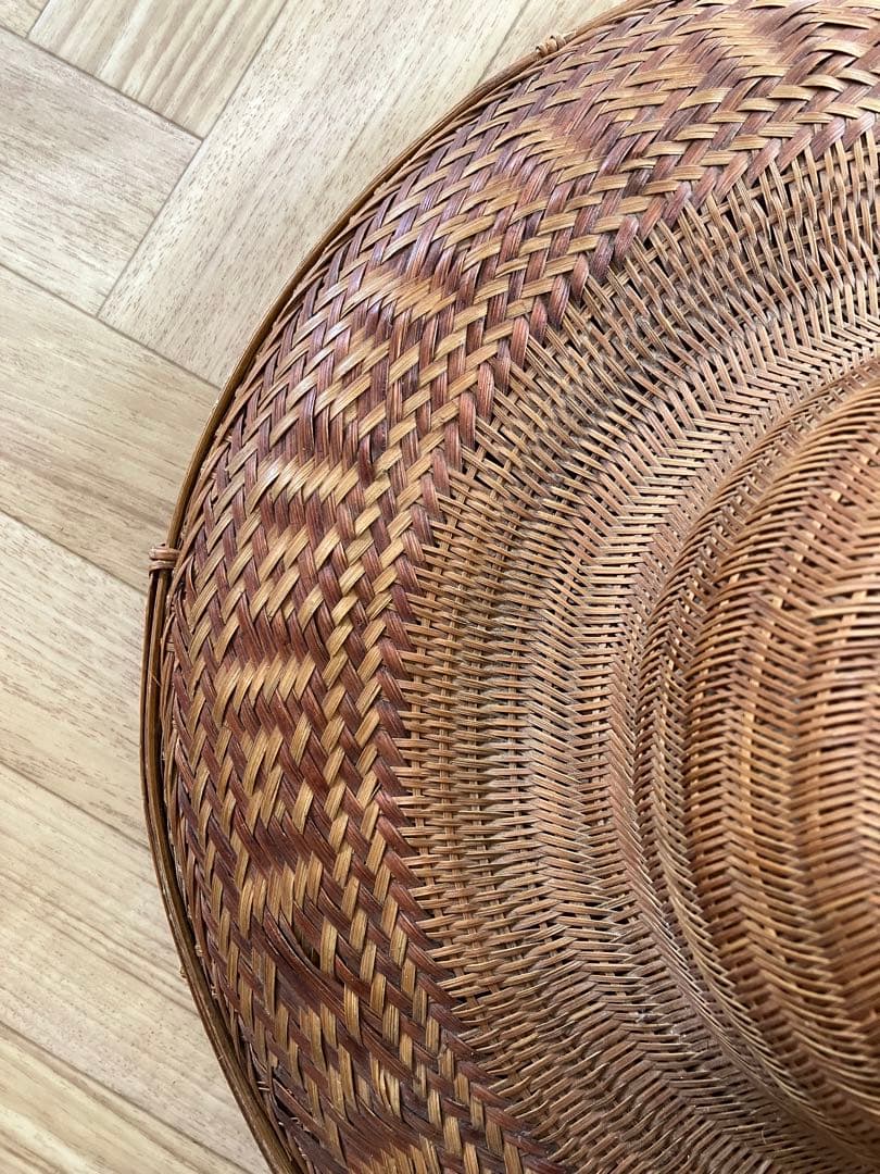 フランス ビンテージ 手編みの帽子