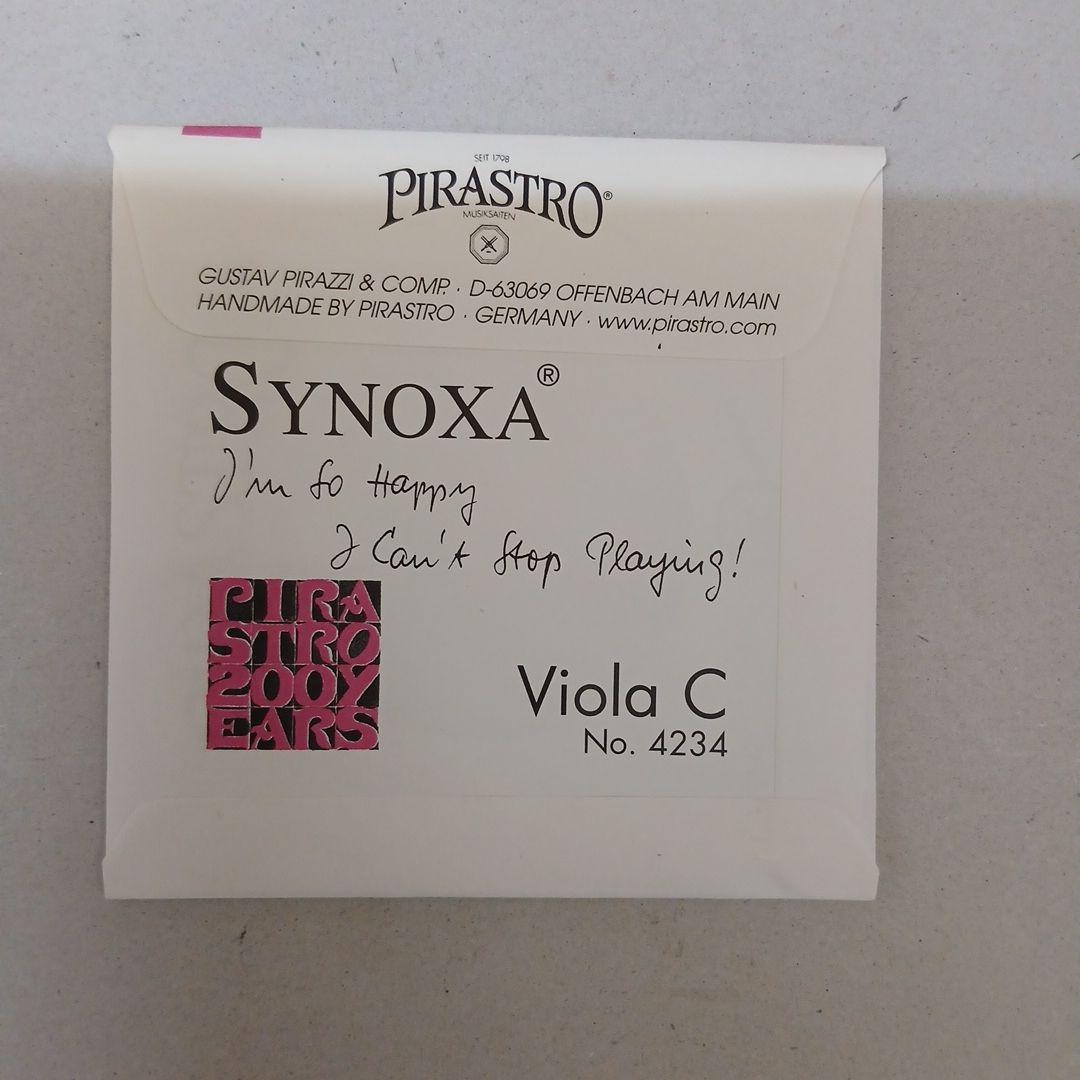 PIRASTRO SYNOXA ヴィオラ弦セット　シノクサ　ビオラ