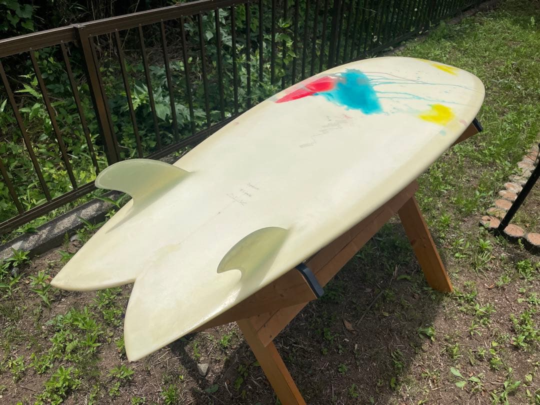 サーフボード ツイン フィッシュ　space time surfboard