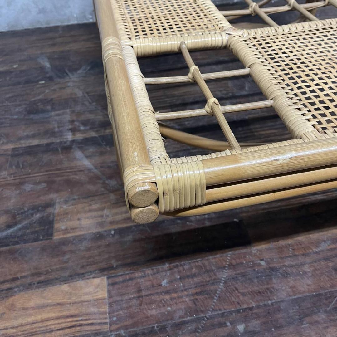 ラタン ガラステーブル センターテーブル ローテーブル リビング