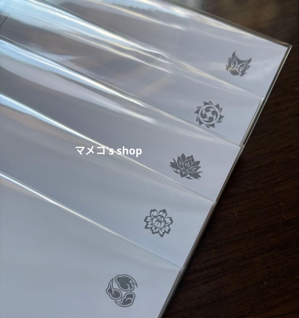 魔道祖師 五周年記念展 カフェ連動施策特典 回遊施策 大判ポストカード全5種