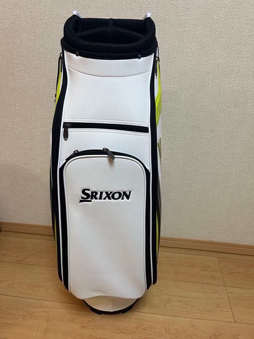Srixon キャディバッグ ホワイト/ライム