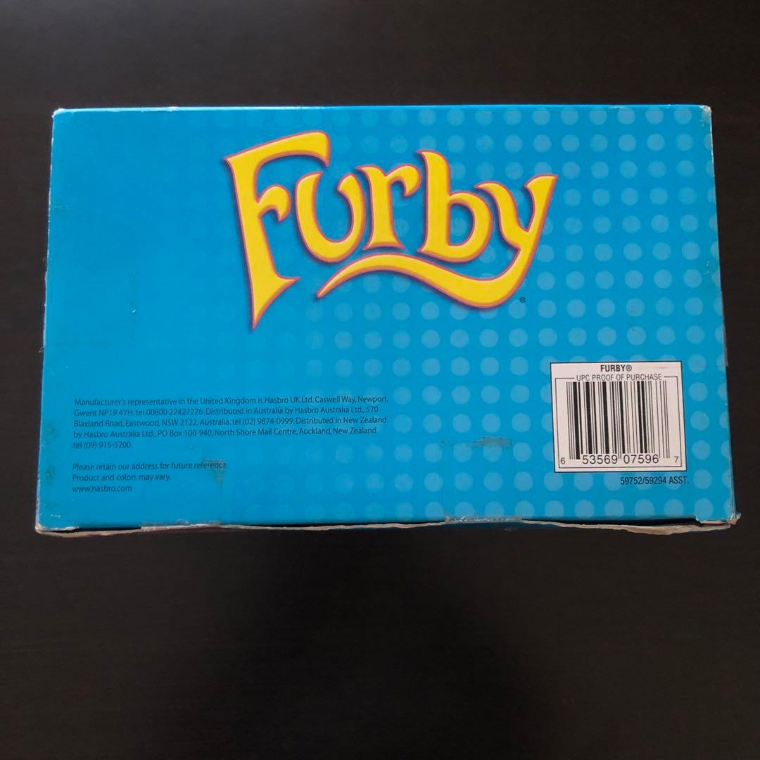 ファービー 2 英語版 2005 シュガースノー ホワイト 海外版 箱 ボックス