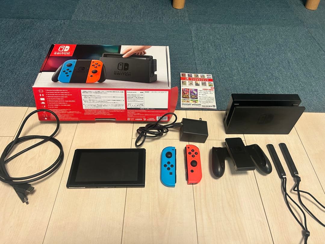 Nintendo Switch ネオンブルー/オレンジ 本体　中古品