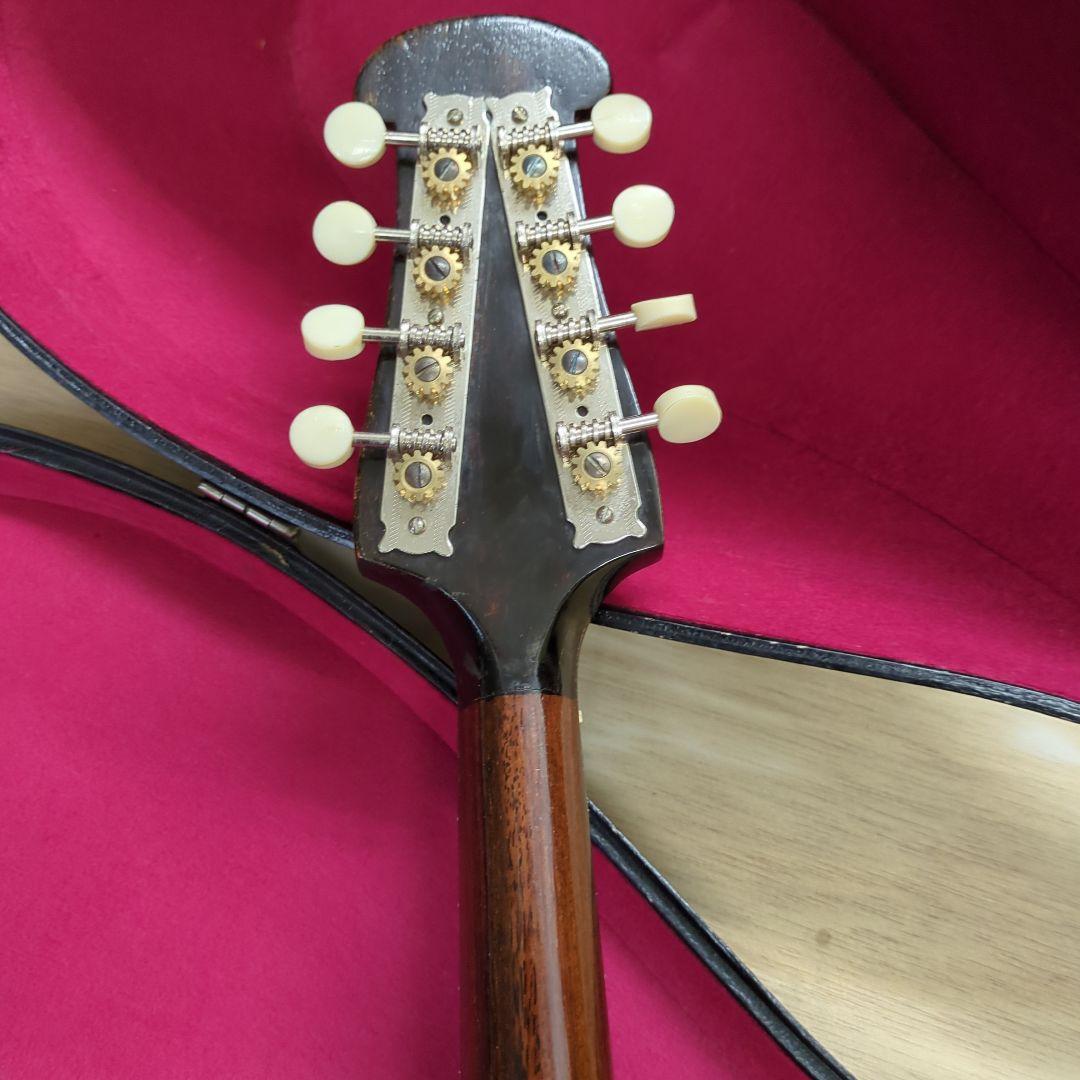 マンドリン　石川東一郎　1966年制作　螺鈿　べっ甲　アンティーク　ケース付き