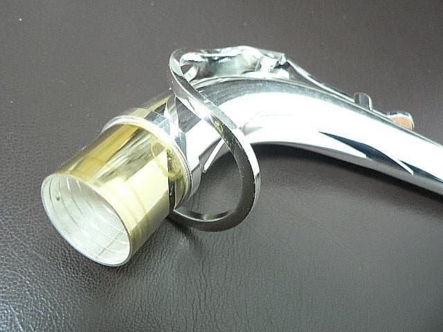 アルトサックス用ネック・銀メッキ・未使用品・ 送料込！