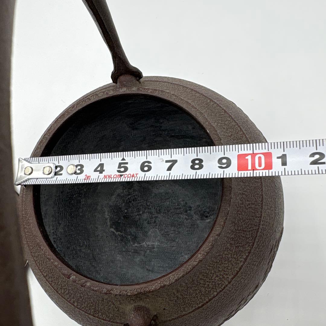 [未使用]　敬典工房　鉄瓶　真形浜松地紋　正寿堂