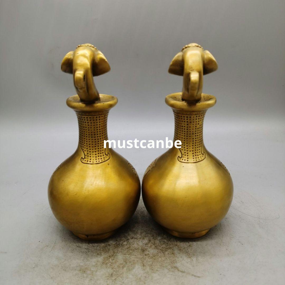 銅器 開蓋福禄 客間 事務室 風水 置物 装飾品 工芸品