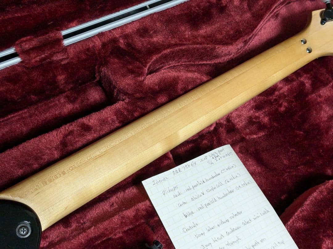 ギター Ibanez RGR350EX MOD pearloid 4.2024.9