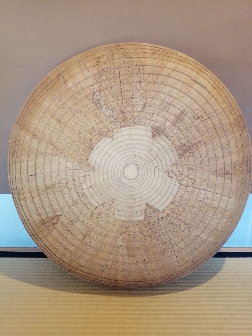 【茶事道具】露地笠　四客組　水屋道具481