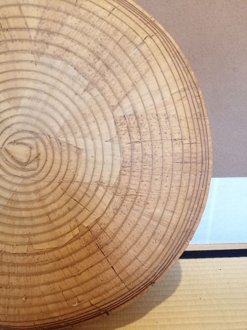 【茶事道具】露地笠　四客組　水屋道具481