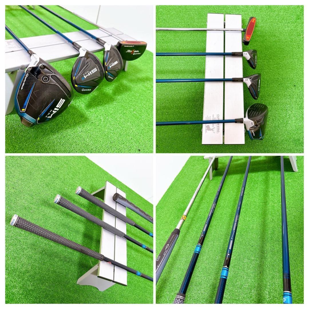 レフティ　テーラーメイド SIM2 MAX メンズ　ゴルフ 12本 セット