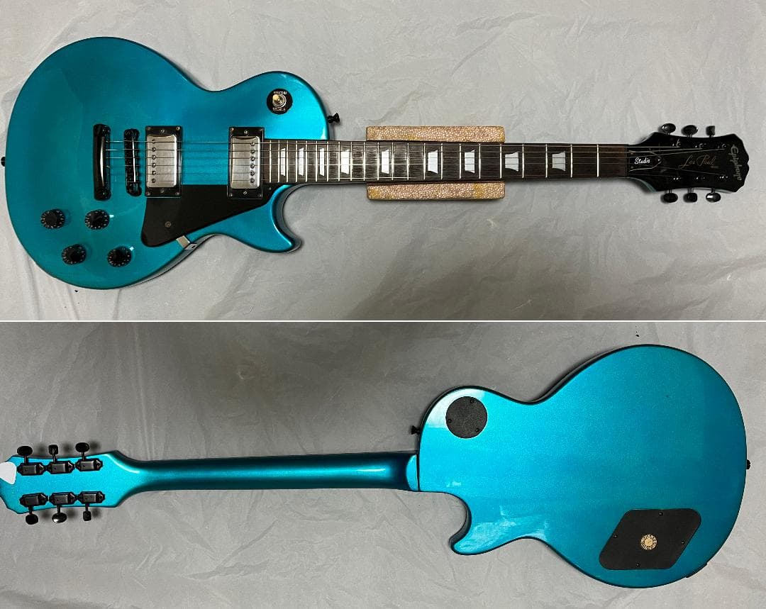 epiphone Les Paul Studio メタリックブルー