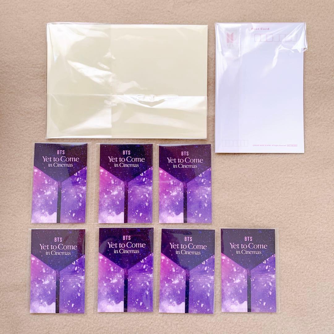 BTS　映画　トレカ　コンプリート　ポストカード　ステッカーシート
