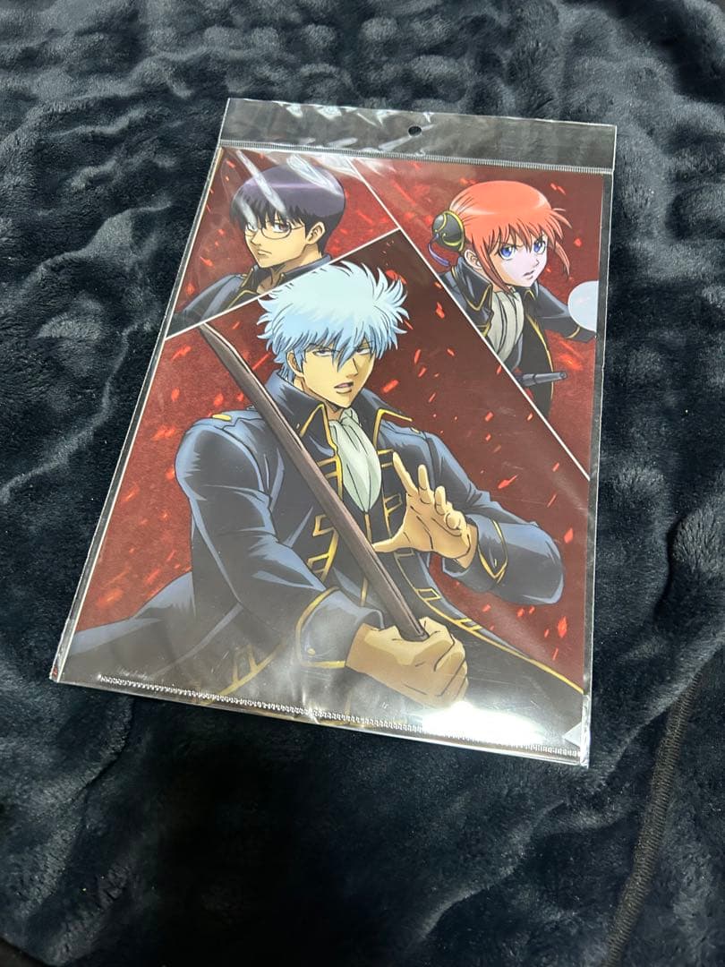 銀魂　クリアファイル　ひらかたパーク　真選組　炎天巡行　かぶき町四天王　冬の装い