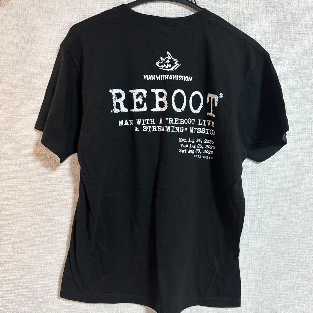 Tシャツ　黒　MANWITHAMISSION