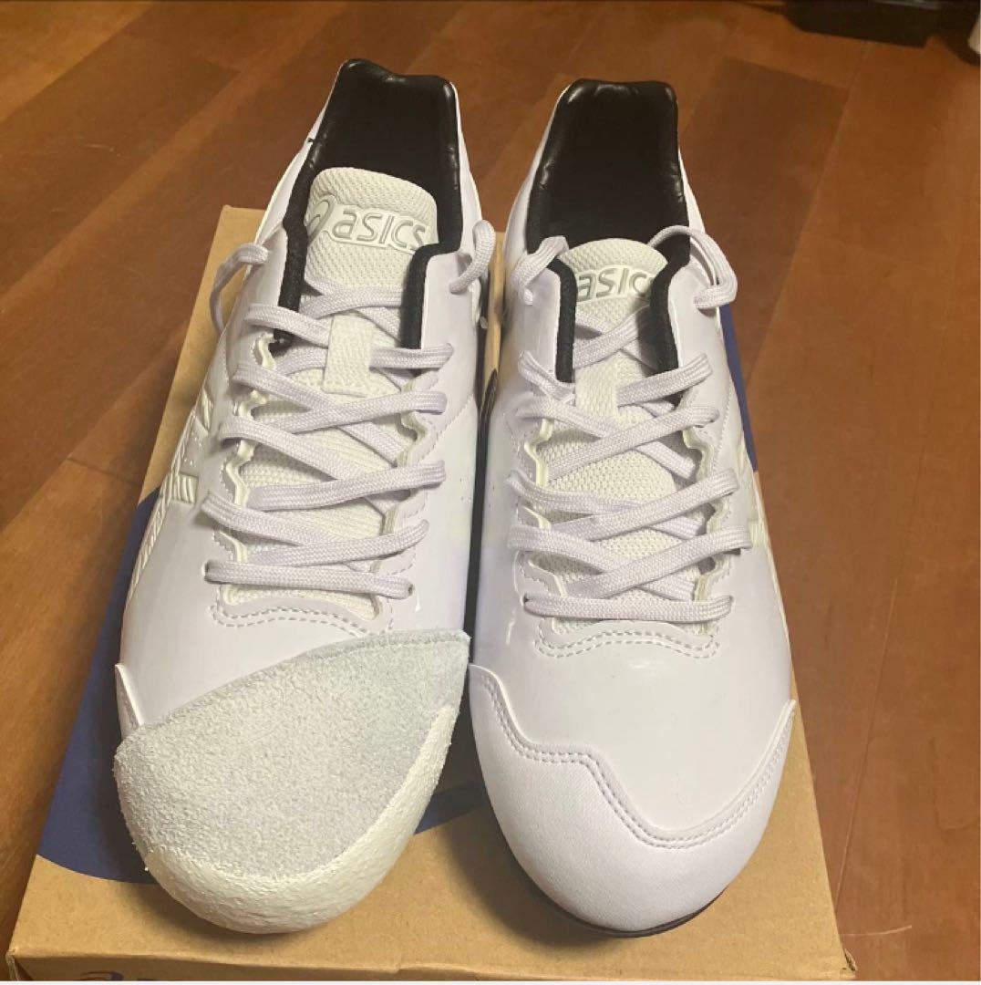 新品✨アシックス 野球スパイクNEOREVIVE 4 25.5cmP革加工済