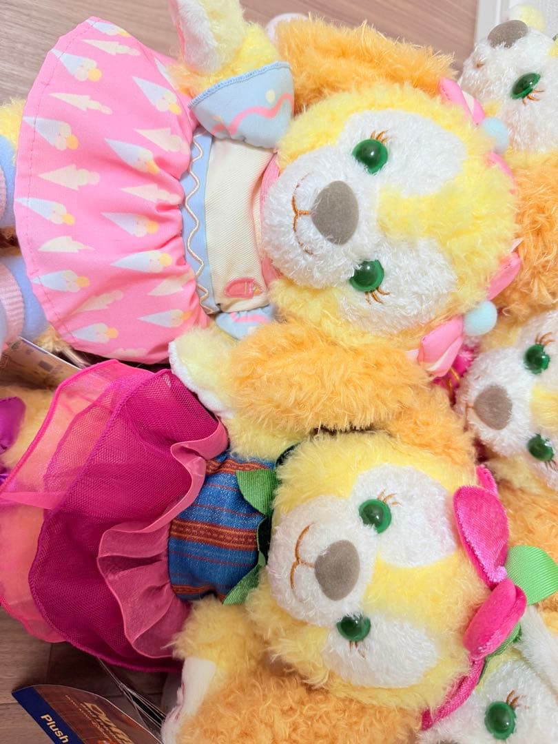 上海ディズニー　香港ディズニー　クッキーアン　ぬいぐるみ