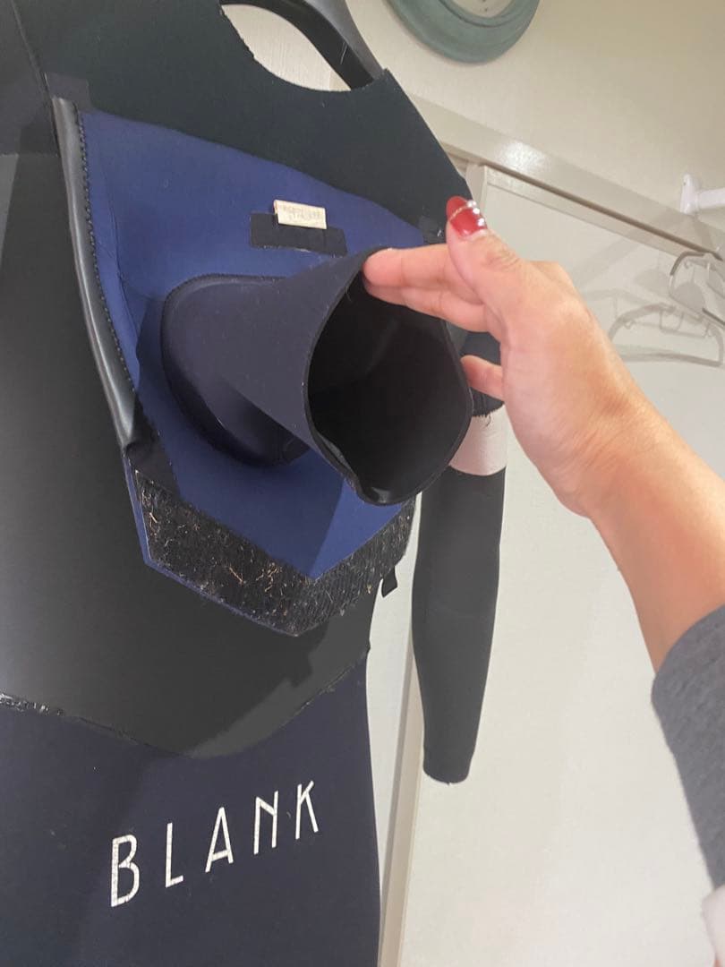 値引き❗️稀少フル5mm　程度良好セミドライ　BLANK ブランク　ＭＬ　冬