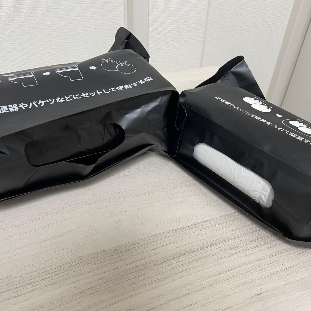 非常用 トイレ 50回 4個１５年保存 消臭 防災 グッズ 携帯 介護 凝固剤