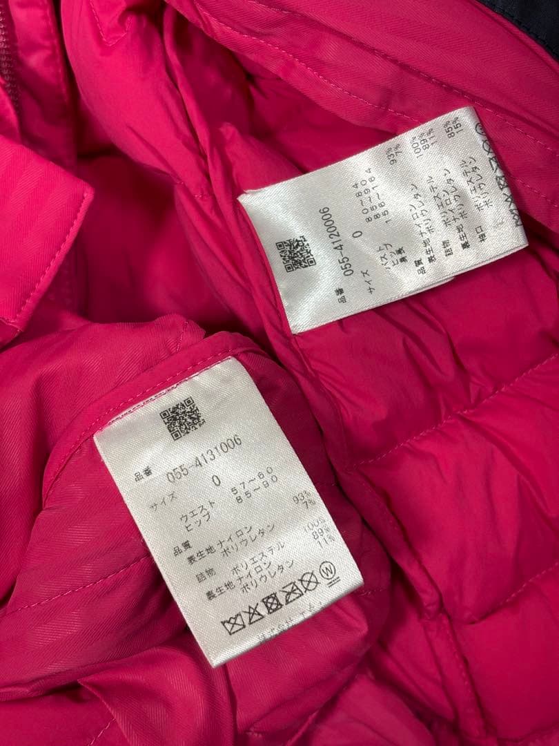 （NICO）パーリーゲイツ、ダウンジャケットとパンツのセットアップ