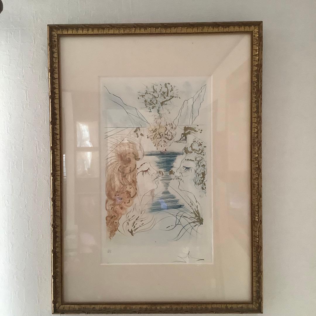 サルバドール・ダリ【至上の愛ーソロモンの歌より】銅版画、他