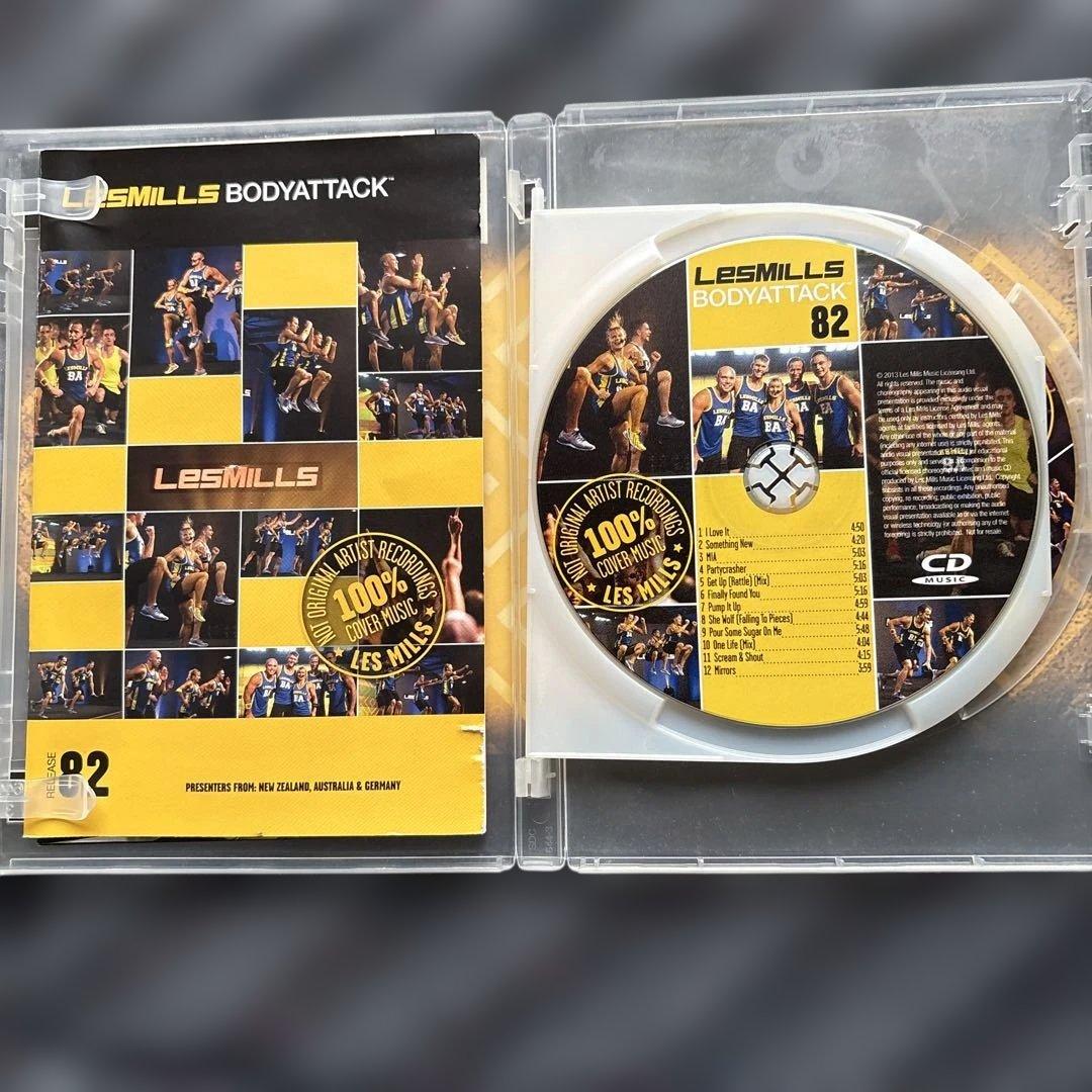 レズミルズ　ボディアタック　80.82.85 カバーミュージック版