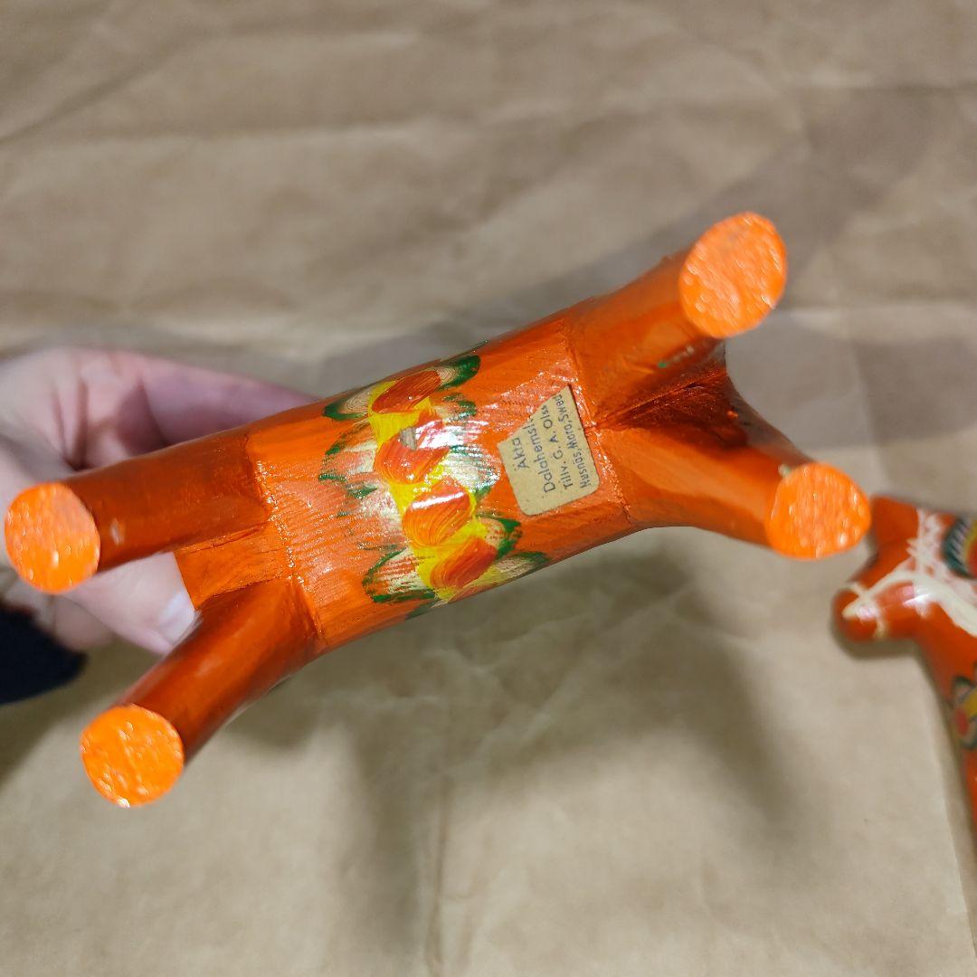 ダーラナホース　2体セット　北欧　スゥエーデン