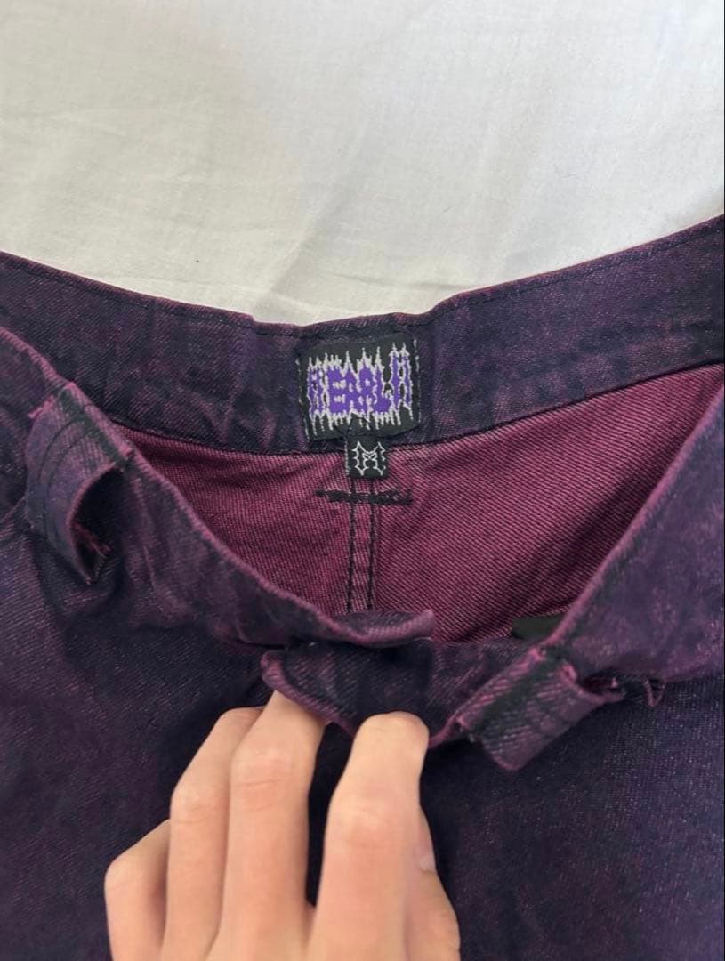 EARL 紫デニム Mサイズ
