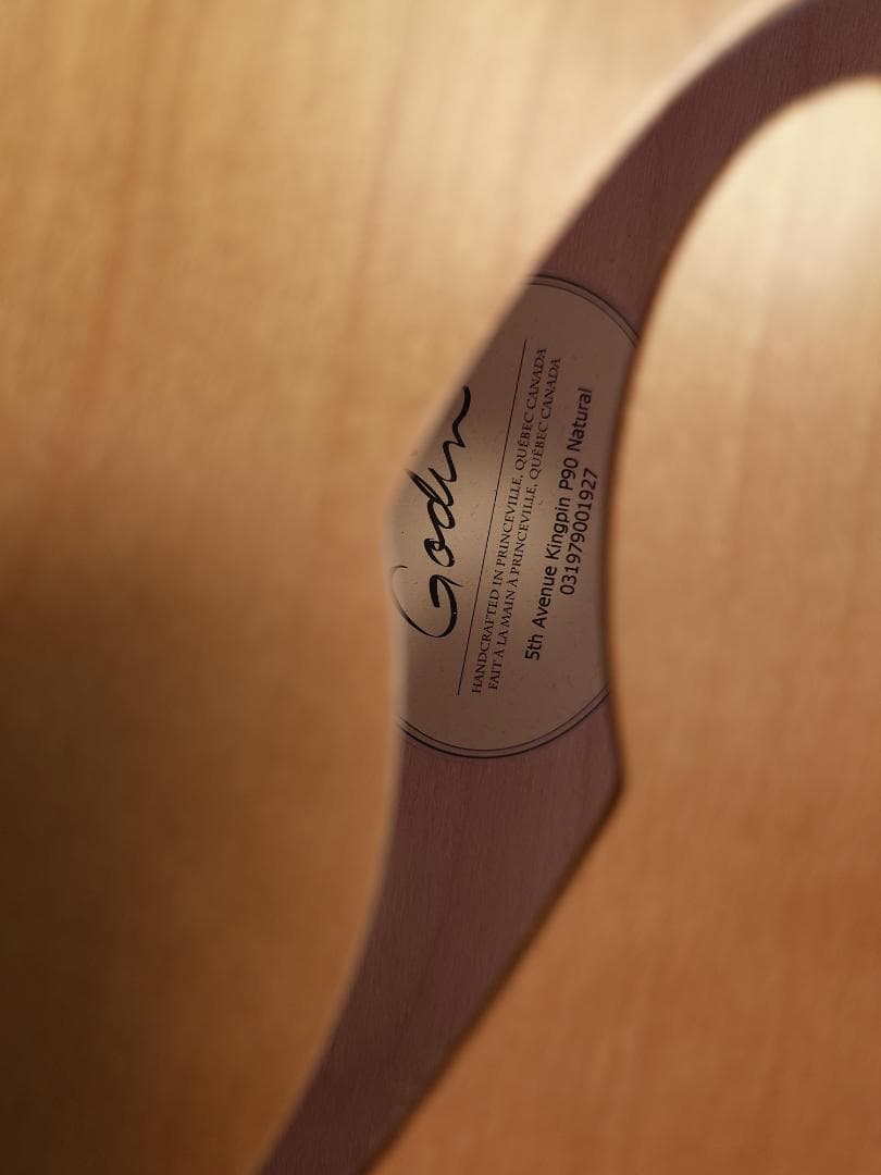 ギター Godin 5th Avenue Kingpin P90 Natural