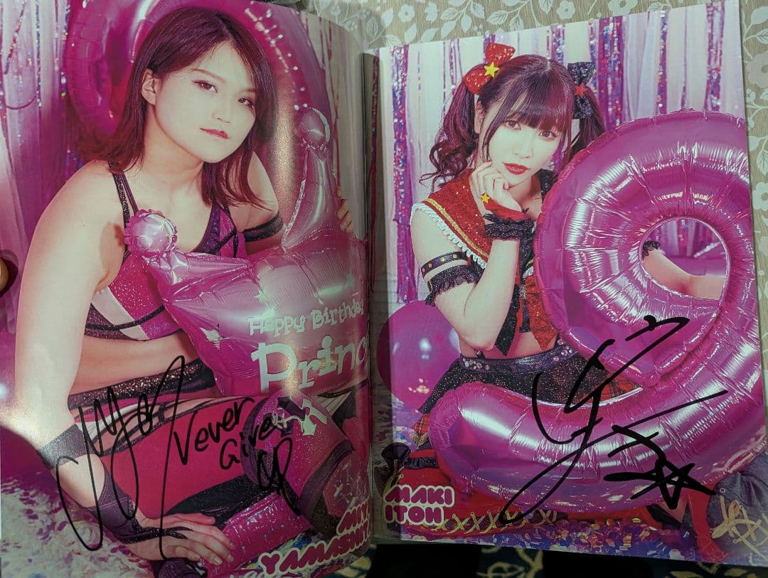 東京女子プロレス　ポートレートブック　全選手サイン付き