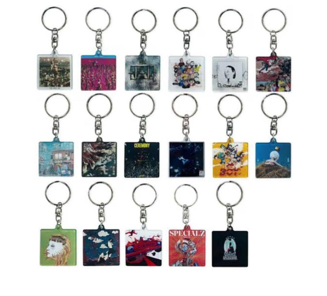 【未開封全種セット】King Gnu CDジャケット アクリルキーチェーン