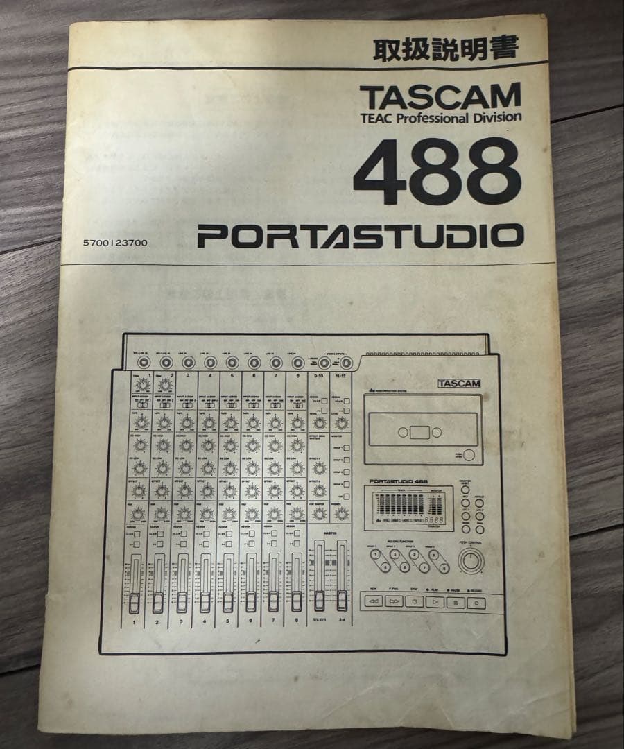 配信機器・PA機器・レコーディング機器 TASCAM PORTA STUDIO 488