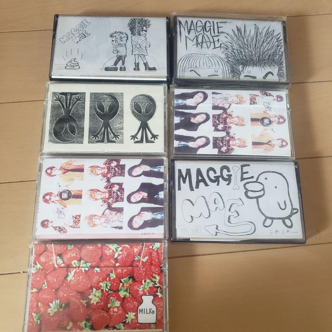 ⭐MAGGIE MAE【中島卓偉、TAKUI】、デモテープ、VHS.ポラ、写真