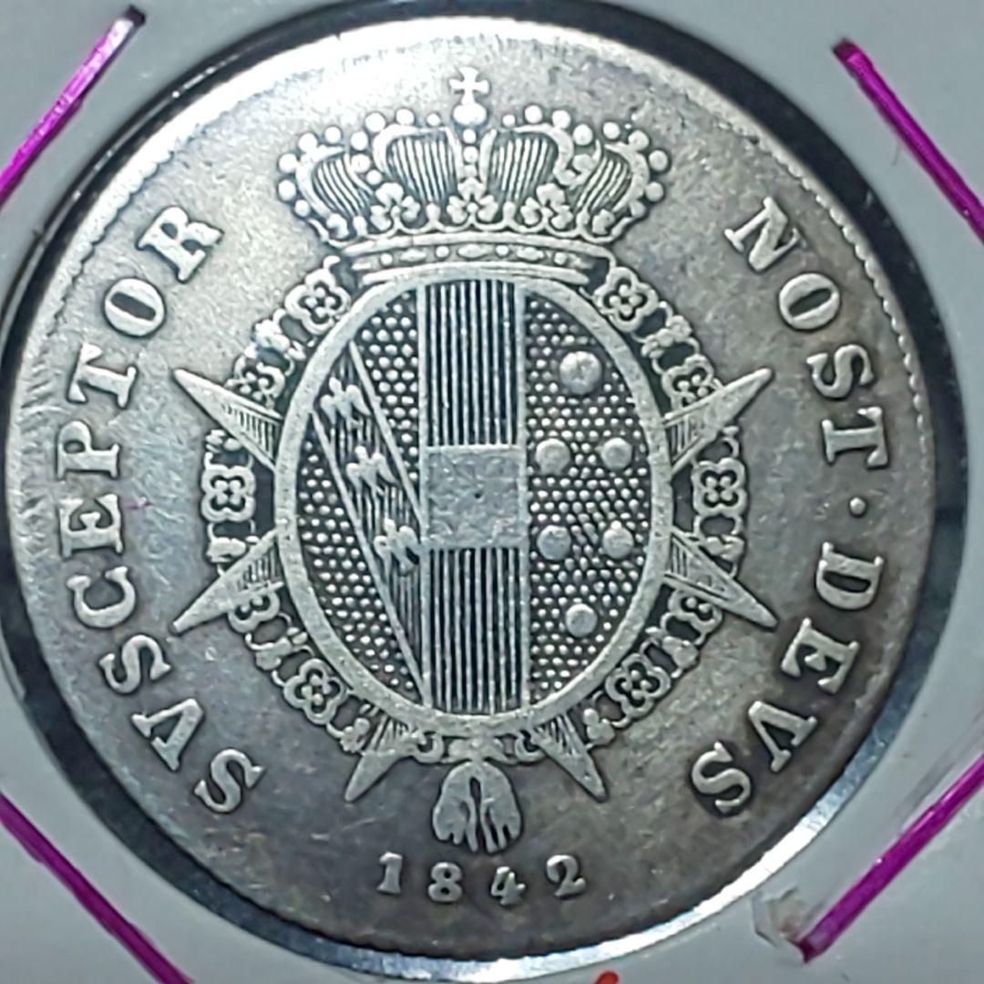 トスカーナ大公国！レオポルドII ！銀貨