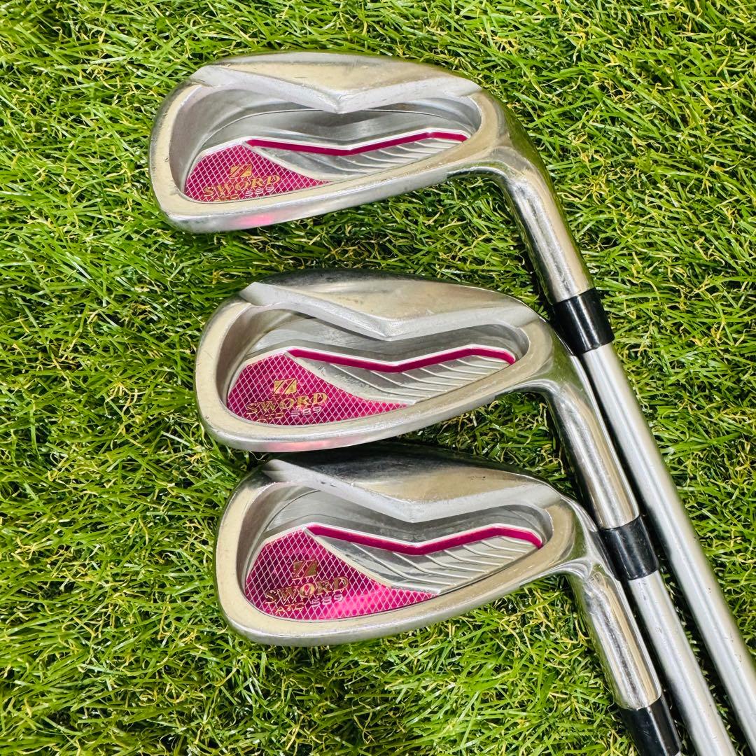 【女性用】カタナ SWORD ATC589 レディース アイアンセット ６本