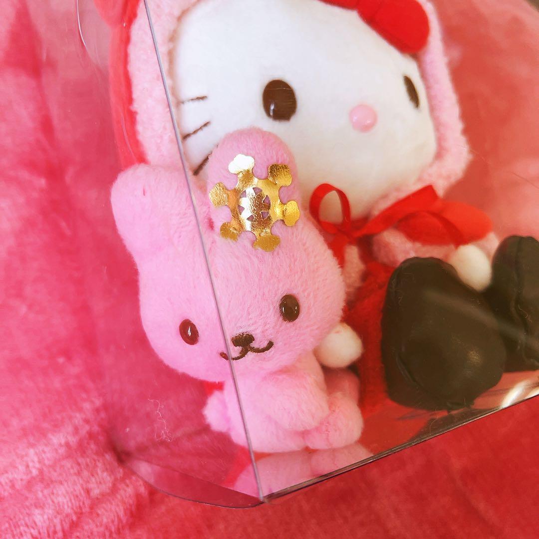 希少レア　ハローキティ　ぬいぐるみセット　クマ　ウサギ　2008 サンリオ