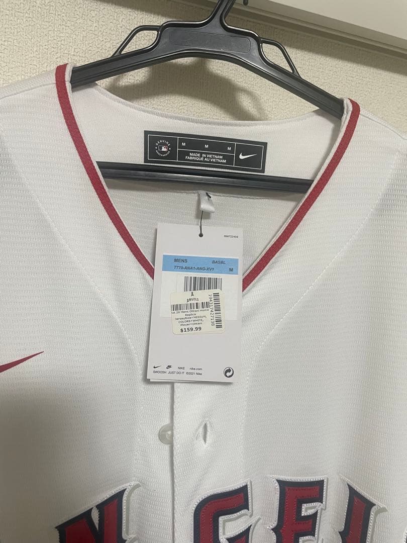 大谷翔平 エンゼルス 17 ユニフォーム M