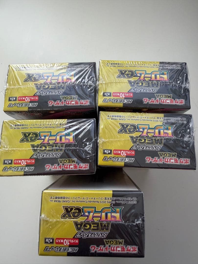 ポケモンカード　MEGA ドリーム　ex 5BOX