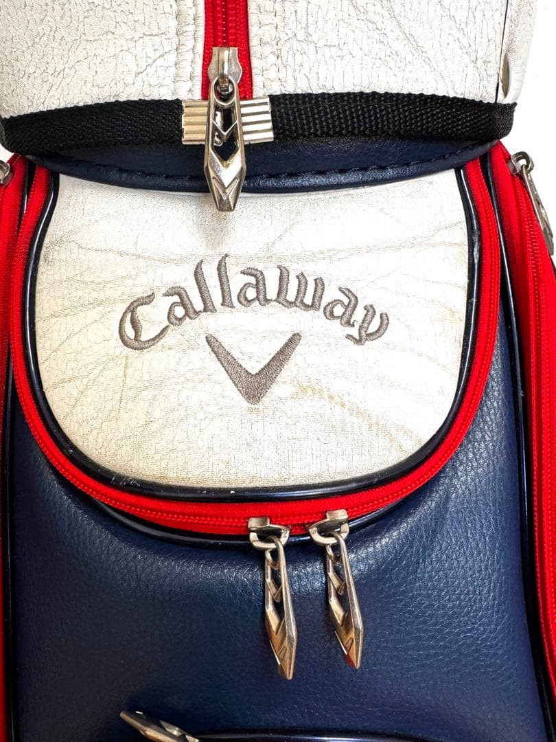Callaway キャディバッグ 白/赤/青 おまけ ボール入付き