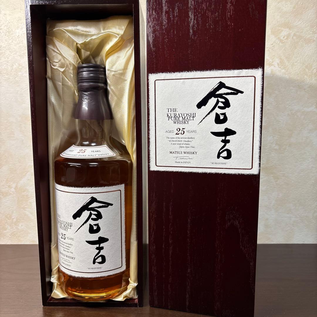 マツイピュアモルトウイスキー倉吉25年700ml