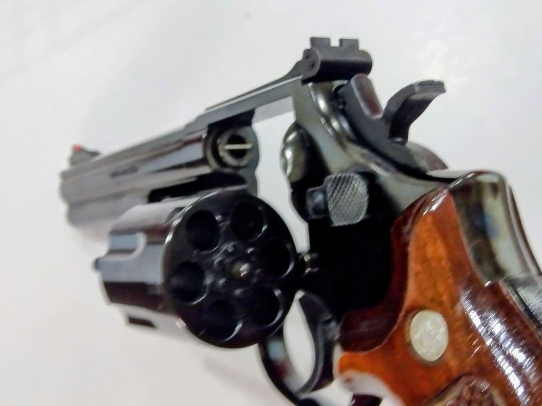 マルシン S&W M586 6インチ Wディープブラックモデルガン（希少品）